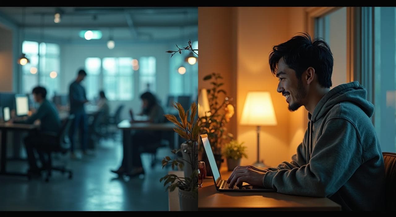 人間関係や他人の視線が気になる会社員生活から抜け出し、完全フルリモートのフリーランスとして自宅で働くエンジニア